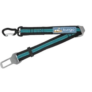 Kurgo - Direct to Seatbelt Swivel Tether - Blauw