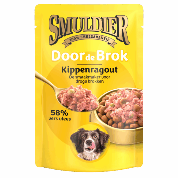 Smuldier Door de Brok 60g Kippenragout